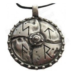 Viking pendant – Viking pendant 17 – Viking shield with runic letters