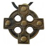 Celtic pendant – Celtic cross 2 – Antique bronze