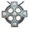 Celtic pendant – Celtic cross 2 – Antique silver