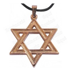 Jewish pendant – Star of David – Gold 2