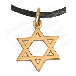 Jewish pendant – Star of David – Gold 1