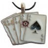 Poker pendant – Two pairs