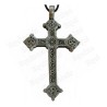 Cross pendant – Croix dentelée