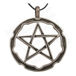 Symbolic pendant – Pentagramme in a circle