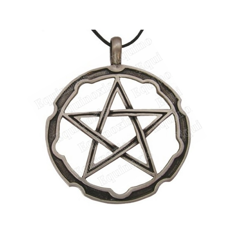 Symbolic pendant – Pentagramme in a circle