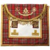 Leather Masonic apron – Scottish Rite – Worshipful Master