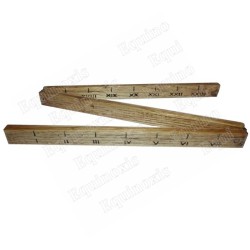24 inches wooden Masonic ruler – Straight