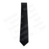 Microfiber tie – Black