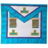 Leather Masonic apron – Memphis-Misraim – Worshipful Master – 3 taus + tassles