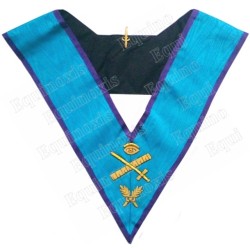 Masonic collar – Memphis-Misraim – Expert – Hand embroidery