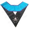 Masonic Officer's collar – Memphis-Misraim – Tyler – Hand embroidery