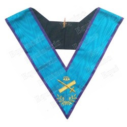 Masonic collar – Memphis-Misraim – Expert – Machine embroidery