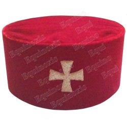 Masonic hard hat – Knights Templar (KT) – Toque du Temple – Size 58