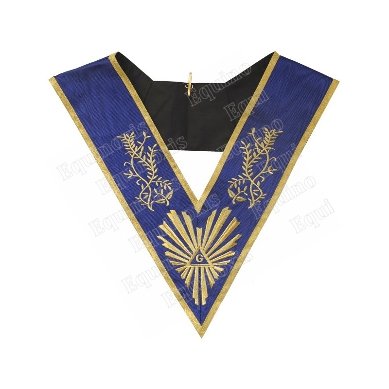 Masonic Officer's collar – AASR – Worshipful Master – Blue