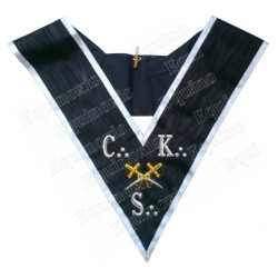 Masonic collar – Scottish Rite (AASR) – 30th degree – CKS – Crossed swords