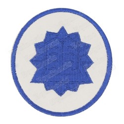 Masonic badge – Petite tenue nationale – Grand Almoner – Machine embroidery