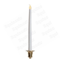 LED candle – Flickering light – Set of 2
