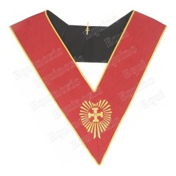 Masonic collar – Scottish Rite (AASR) – 18th degree – Most Wise Atarsatha – Président du Chapitre