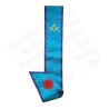 Masonic collar – Memphis-Misraim – Master Mason – Square and compass – Machine embroidery