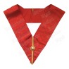 Masonic Officer's collar – Rite Ecossais Primitif – Officer with gilt ball