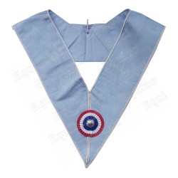 Masonic Officer's collar – French Craft – GLNF colour – Worshipful Master