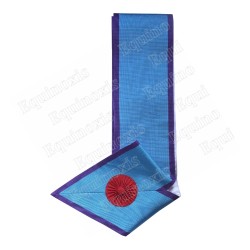 Masonic sash – Scottish Rite (AASR) – Reconnaissance conjugale / Alliance maçonnique