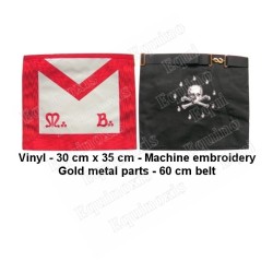Vinyl Masonic apron – ASSR – Master Mason – MB