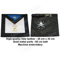 Fake-leather Masonic apron – AASR – 4th degree