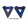Masonic Officer's collar – AASR – Thrice Powerful Master  – Hand embroidery