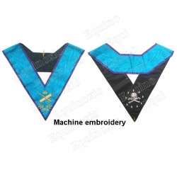 Masonic Officer's collar – Memphis-Misraim – Expert – Machine embroidery