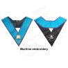 Masonic Officer's collar – Memphis-Misraim – Orator – Machine embroidery