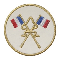 Masonic badge – Grande tenue nationale – Passé Grand Porte-Etendard – Machine embroidery