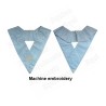 Masonic Officer's collar – RSR – Treasurer – Machine embroidery