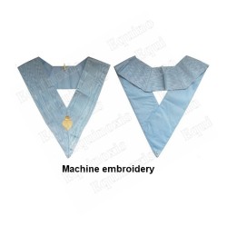 Masonic Officer's collar – RSR – Elemosynary – Machine embroidery