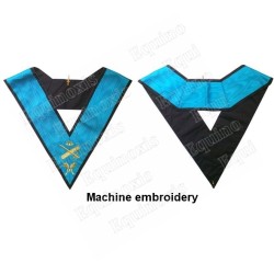 Masonic Officer's collar – AASR – 4th degree – Expert – Machine embroidery