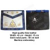 Fake-leather Masonic apron – Operative Rite of Solomon – Master Mason