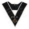 Masonic Officer's collar – ASSR – 30th degree – CKS – Premier Grand Juge – Machine-embroidered