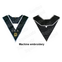 Masonic Officer's collar – ASSR – 30th degree – CKH – Grand Organiste – Machine-embroidered