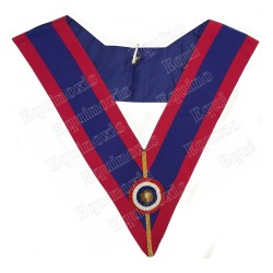 Masonic collar – La Marque – Principal – Cocarde tricolore