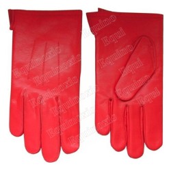 Masonic leather gloves – Rouges – Size XXXL