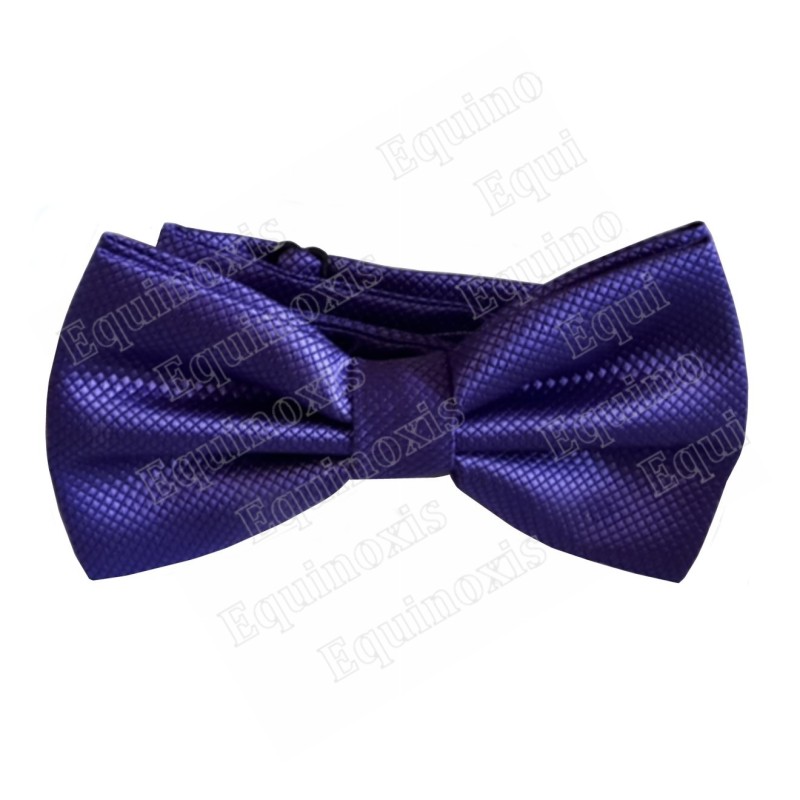 Microfiber bowtie – Purple – 2