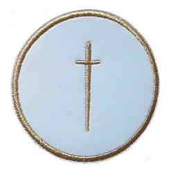 Masonic badge – Grande tenue nationale – Grand Tuileur – Machine embroidery