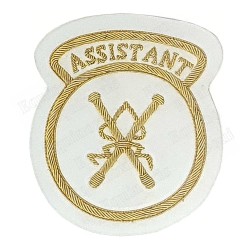 Badge GLNF – Grande tenue nationale – Assistant Grand Directeur des Cérémonies – Hand embroidery