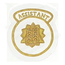 Badge GLNF – Grande tenue nationale – Assistant Grand Elémosinaire – Hand embroidery
