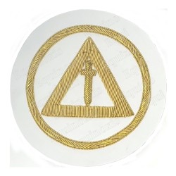 Masonic badge – Holy Royal Arch – National Officer – Grand Gardien – Hand embroidery