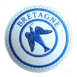 Badge GLNF – Petite tenue provinciale – Grand Expert – Bretagne – Machine embroidery