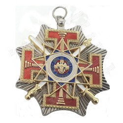 Masonic medal – Scottish Rite (AASR) – 33rd degree – Grand Cross – Grand Commander
