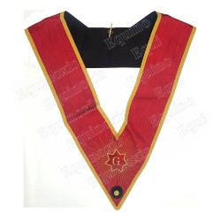 Masonic collar – Grand French Chapter – Grand Officer National – Réversible