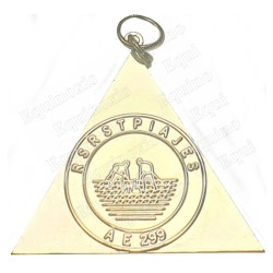 Masonic degree jewel – Scottish Rite (AASR) – 13rd degree